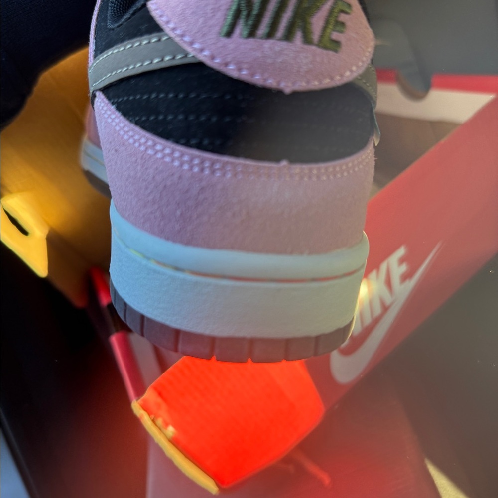 Nike Pink and Black Athletic Shoes